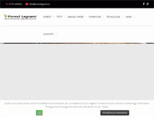 Tablet Screenshot of forestlegnami.it